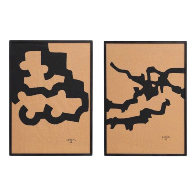 Eduardo Chillida, Compositions, Prints, 1990, Set of 2 For Sale