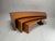 Monumental Postmodern Wooden 3-Tier Coffee Table, Italy, 1980s For Sale - Image 3 of 10
