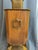 Vintage Burlwood and Brass Hexagonal Table Lamp For Sale - Image 4 of 9