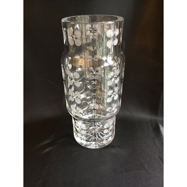 Modern Crystal Cylinder Vase Chairish