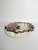 Ceramic trinket dish with floral decoration, France, 1970s. Charming glazed ceramic trinket dish featuring a delicate...