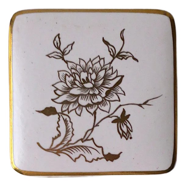 Italian Richard Ginori Jewelry Box Milano For Sale