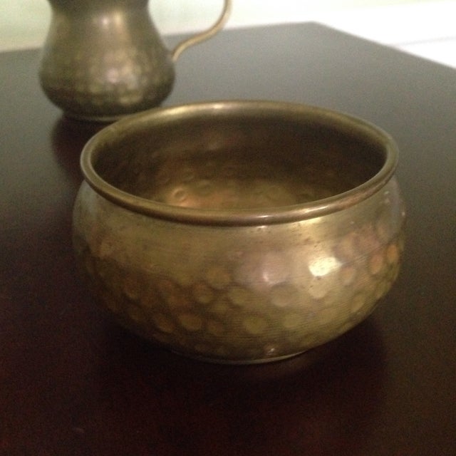 Vintage Brass Cream and Sugar Servers A Pair Chairish