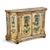 Striking late 17th Century Italian Baroque polychrome painted credenza. Credenza embodies the opulence and ornate...