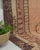 Textile 1970s Vintage Handmade Wool Cotton Brown Area Rug For Sale - Image 7 of 12