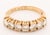 Vintage 14k Yellow Gold and Diamond Wedding Band For Sale In New York - Image 6 of 8