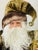 Vintage Velvet Santa Claus Christmas Holiday Decor For Sale - Image 4 of 5