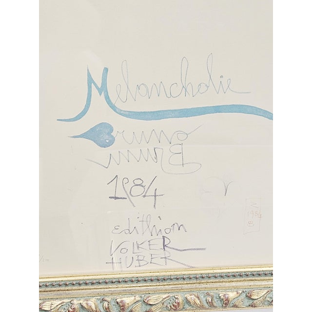 A unique work by the outstanding Italian artist Bruno Bruni is up for sale - an original, colorful lithograph titled...