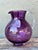 Late 20th Century Vintage Boho Blown Glass Pitcher For Sale - Image 5 of 10