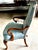 Wood Louis XV Style Chinoiserie Accent Chair For Sale - Image 7 of 12