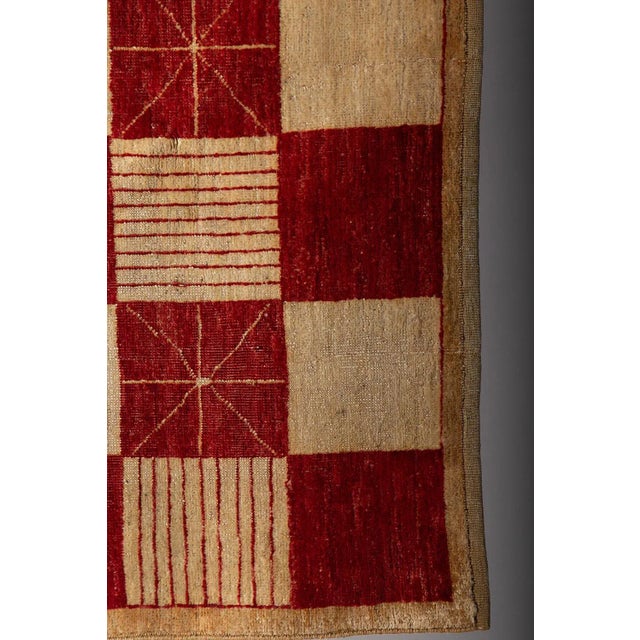 Darya Wool Rug from Pamir, 1900s For Sale - Image 9 of 10
