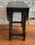 Vintage twisted barley table drop leaf Rose Wood 32.5" diameter 30" tall