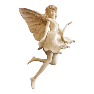 As-Is Toscano Italy Garden Fairy Angel Figurine.