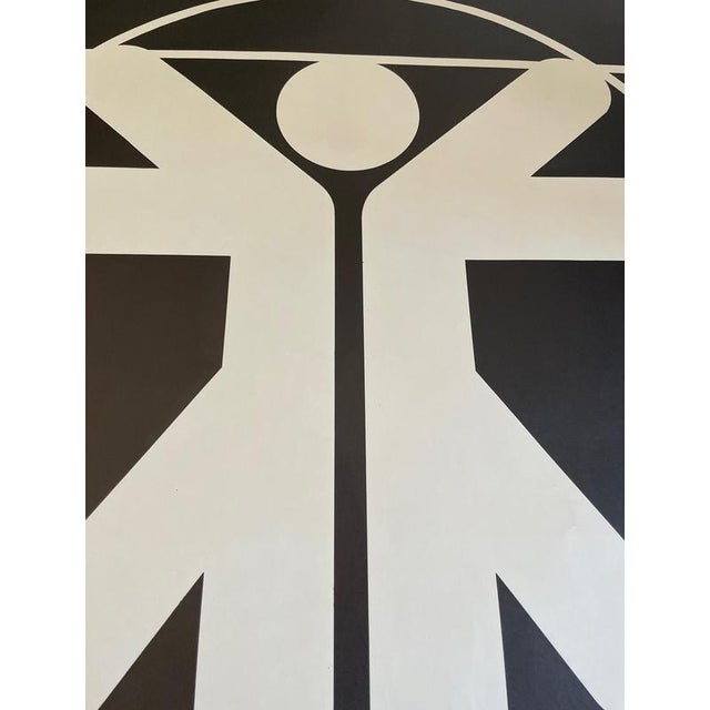 Black J.Tylman, Icograda, 1976, Print For Sale - Image 8 of 9