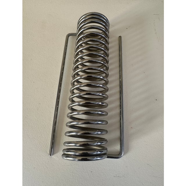1960s Vintage Spring Letter Holder by Yonel Lebovici, 1969 For Sale - Image 5 of 7
