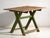 Trestle Table in Pine Wood, Central Europe, 1900 For Sale - Image 10 of 11