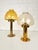 L102/32 Brass and Glass Photophores by Hans-Agne Jakobsson for Markaryd, Sweden, 1970s, Set of 2 For Sale - Image 13 of 14