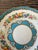 Vintage Crown Staffordshire Lyric Tunis Blue Bread Plates – Set of 9 – Fine Bone China England – 1930s–1950s For Sale - Image 9 of 12