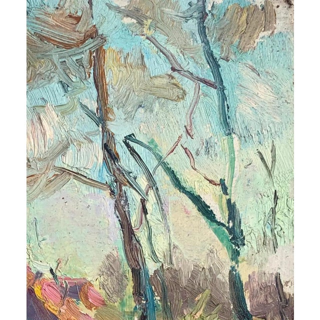 Realism Socialist Realism Oil Painting, Ukrainian Artist Sokolovsky, 1960s 23-19 For Sale - Image 3 of 6