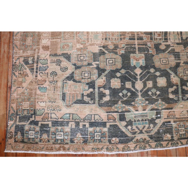 Black Vintage Persian Hamedan Rug - 5'1" x 7'4" For Sale - Image 8 of 8