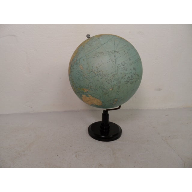 Paper Vintage Papier Mache Globe, 1950s For Sale - Image 7 of 11