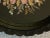 Wood 19th Century French Embroidery Under Glass Vanity Tray For Sale - Image 7 of 12