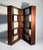 Brown Evans Clark Folding Bookcase / Display Shelf / Room Divider / Milo Baughman For Sale - Image 8 of 11