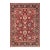 Shabby Chic Kafkaz Pak-Persian Red/Blue Wool Rug - 9'0'' X 11'8'' For Sale