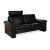 Black Black Leather Conseta 2-Seater Sofa from COR For Sale - Image 8 of 13