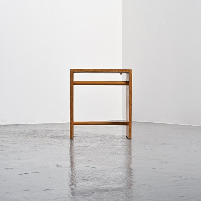 Wood Chipboard Stool from Max Bill, 1962 For Sale - Image 7 of 11