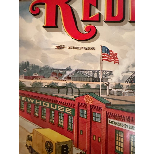 The Redhook Ale Brewery, Seattle, Washington, Advertising Poster, C. 1990s For Sale - Image 4 of 8