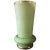 Art Deco Green Opaline Vase, 1940s For Sale - Image 4 of 4