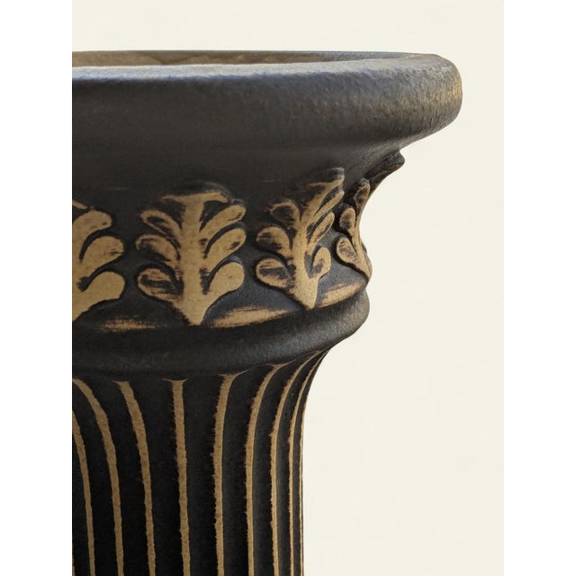 Vintage Ceramic Plant Stand, 1970s For Sale - Image 4 of 11