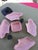 Mid 20th Century 20th Century Art Deco Pink Ceramic Serving Set - 5 Pieces For Sale - Image 5 of 11
