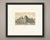A broad, sunlit tinted lithograph of the hotel de ville, the city hall of paris, seen at an angle across its cobbled...