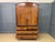 Georgian Inlaid Mahogany Linen Press, 1824 For Sale - Image 6 of 18