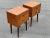 1970s Mid-Century Danish Teak Nightstands, Set of 2 For Sale - Image 5 of 11