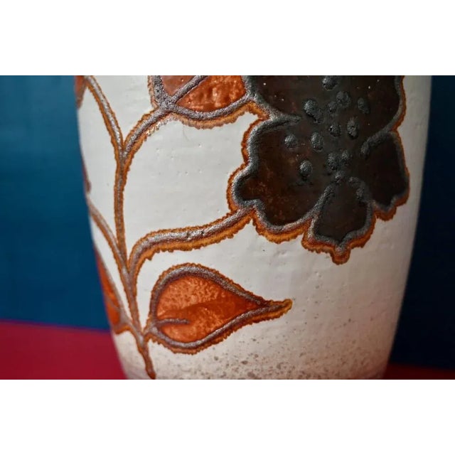 Mid-Century Modern Large Bohemian Style Vase from Bay Keramik, 1960s For Sale - Image 3 of 7