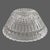 Transparent Stunning Mid 20th Century Hand Cut 24% Heavy Lead Crystal Oval Ussr Center Bowl For Sale - Image 8 of 9