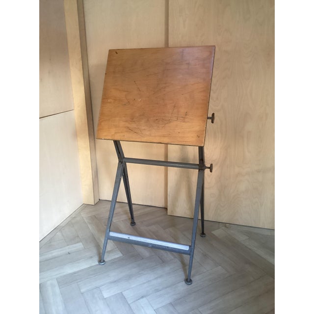 Drawing Table Desk by Friso Kramer for Ahrend the Cirkel, 1960 For Sale - Image 9 of 9