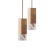Not Yet Made - Made To Order One Brass Duet Hanging Lamp by Formaminima For Sale - Image 5 of 6