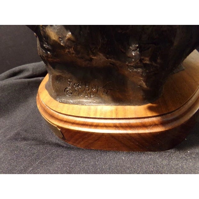 Don Hunt Survival of the Fittest Horse Limited Edition Bronze Sculpture H.Signed For Sale - Image 9 of 11