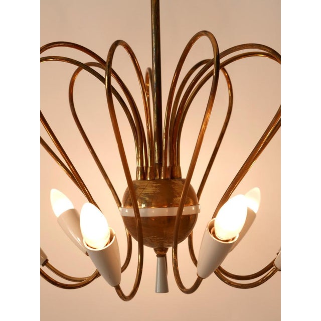Mid-Century Modern Sputnik Pendant Lamp, 1950s For Sale - Image 12 of 18