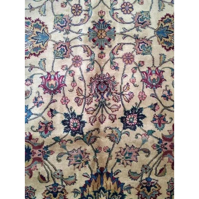 1960s 1960s Vintage Persian Tabriz Rug For Sale - Image 5 of 9