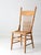Wood Antique Painted Pressback Spindle Chair For Sale - Image 7 of 11