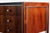 Rosewood credenza with leather top and aluminum accents, by Biltrite dated 1978. Biltrite was authorized to produce Herman...