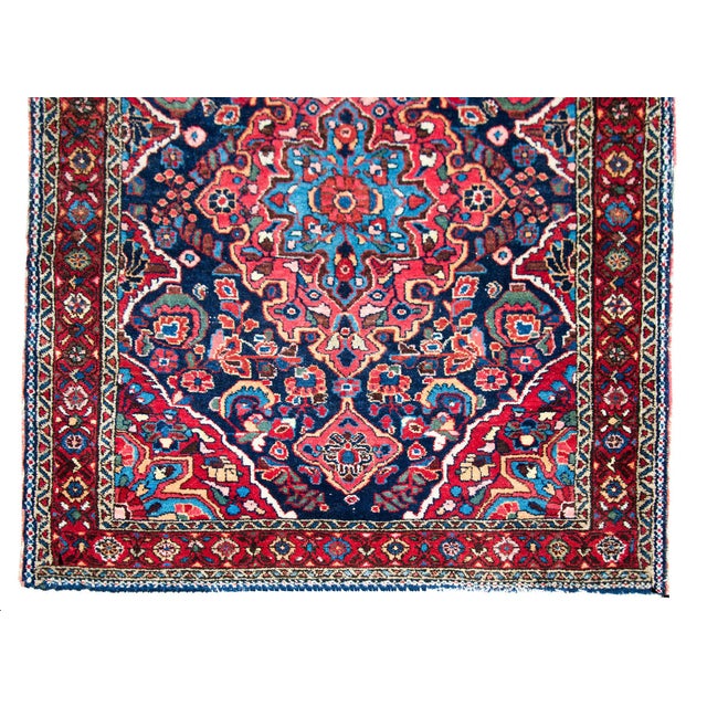 Early 20th Century Persian Mehraban Rug For Sale - Image 14 of 15