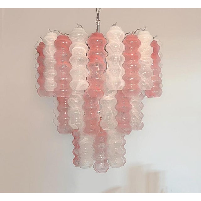 Italian Chandelier in Murano Glass, 1980s For Sale - Image 15 of 18