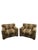 Mid-Century Modern Vintage Henredon High Point Oversized Cube Club Chairs – Pair For Sale - Image 3 of 11