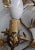 Vintage Wall Lamps in Gilded Floral-Worked Iron by Hans Kögl, 1970s, Set of 2 For Sale - Image 9 of 11